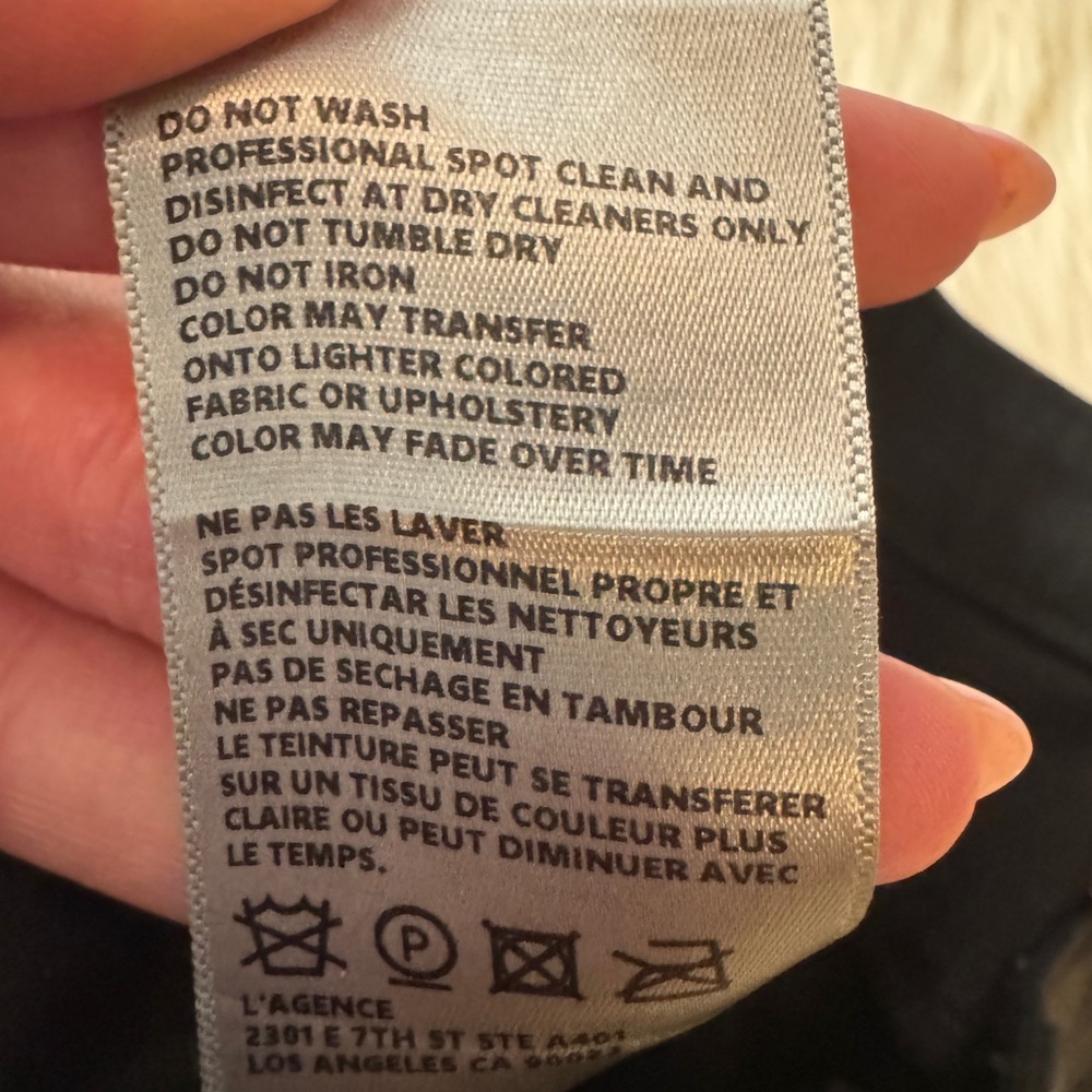 L'AGENCE Margot Coated High-Rise Skinny Jeans Size 27 - Picture 7 of 7